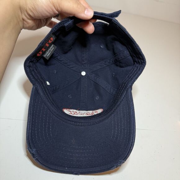 Peterbilt Hat Cap Strap Back Trucks Mens Trucker Hat Distressed OSFM - Picture 7 of 8